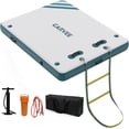 thumbnail image 1 of Inflatable Floating Dock Platform - Non Slip Water Platform with Air Pump and Carry Bag for Pool Lake Beach and Ocean Use, 1 of 6