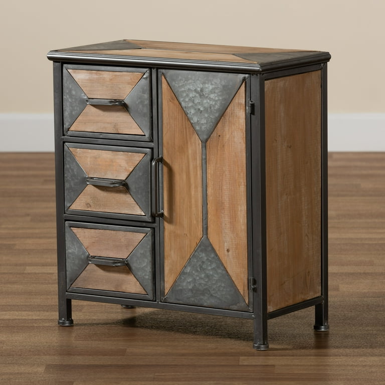 Wood and steel cabinet outlet