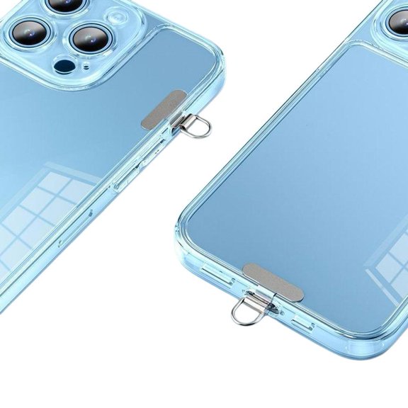 Mobile Phone Lanyard Gasket with Mini Stainless Steel - Thin 0.4mm, Multiple Colors, Protects Phone from Scratches, Suitable for All Phones