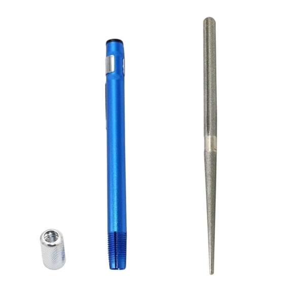 EYNMVR Portable Pen‑Type Diamond Knife Sharpener, Pocket Handheld Sharpening Rod for Kitchen Knives Camping Hunting Blade