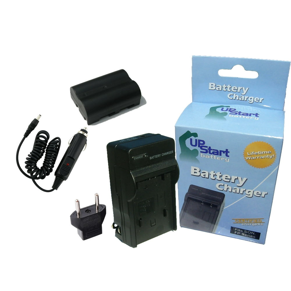 Konica Minolta DiMAGE A2 Battery and Charger with Car Plug and EU
