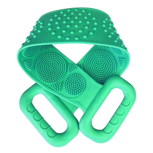 Depurador trasero de silicona Cepillo de masaje corporal de silicona para ducha de baño Silicona