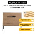 thumbnail image 2 of BNK 36" Bathroom Vanity with Ceramic Sink, Modern Floating Bathroom Vanity or Floor Standing Optional, 2 of 12