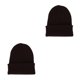 thumbnail image 2 of Sonducket Gorros de lana gorros de punto ajustable Otoño Invierno Skullcap manga hilo multifuncional a prueba de viento accesorios casuales para Type4 NO4, 2 of 6