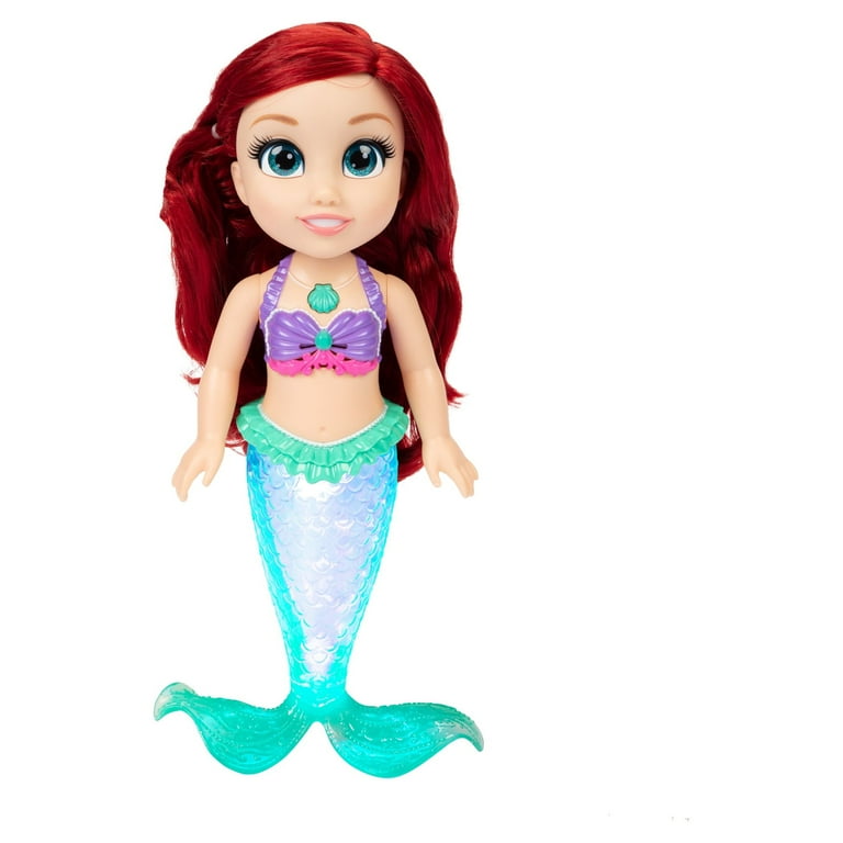 Disney princess bathtime ariel little mermaid best sale doll