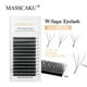 thumbnail image 2 of MASSCAKU W Shape 3D 4D 5D Premade Volume Easy Fans Nature Soft Light Pestañas individuales Clover Bloom Extensión de pestañas postizas Dengxun unisex, 2 of 2