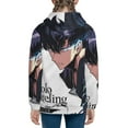 thumbnail image 4 of Solo Leveling Youth Sweatshirt 3D Printed Hoodie Activewear Teenager Winter Full-Zip Drawstring Jacket Coats Active Pullover Hooded Blouse For Boys Girls Large, 4 of 8