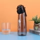 thumbnail image 1 of Termos para agua con sabor de 650 ml con pajita para beber más taza reutilizable de agua (negro), 1 of 4
