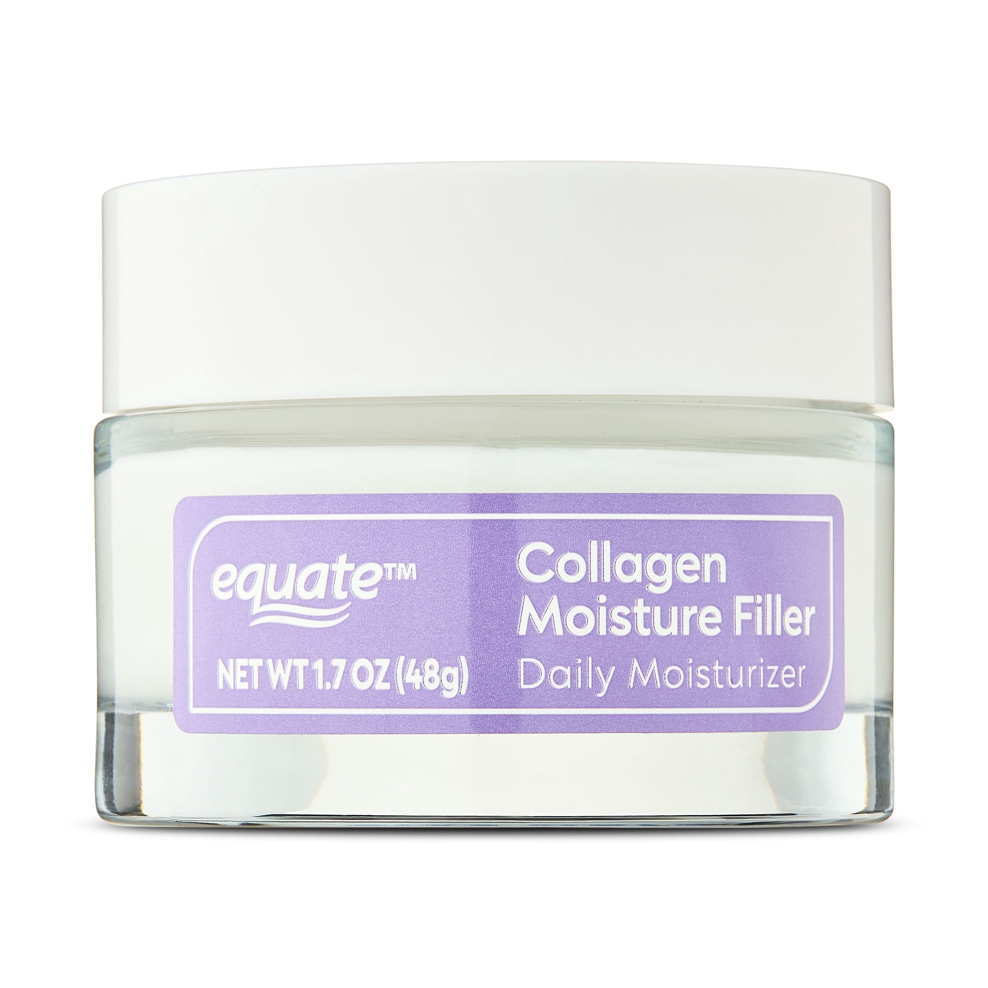 Equate Collagen Moisture Filler Day/Night Facial Moisturizer, 1.7 oz