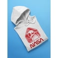 thumbnail image 3 of NASA Nasa Astronaut Red Sign Hoodie Women -NASA Designs, Female XX-Large, 3 of 4
