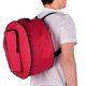 thumbnail image 5 of Compact Snare Drum Bag Backpack Case with Shoulder Strap Outside Pockets Musical Instrument Accessory Red, 5 of 5