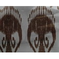 thumbnail image 4 of oneOone Tissu Georgette Viscose Tourbillon Ikat Imprimés au Mètre 42 Pouces de Large, 4 of 4
