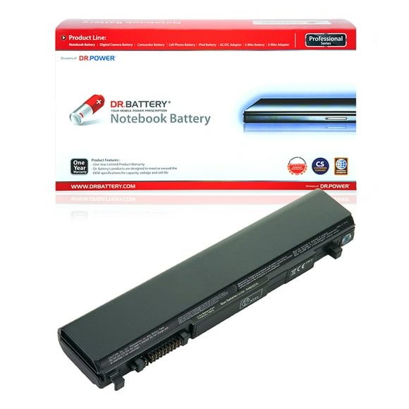 DR. BATTERY - Replacement for Toshiba Portege R700 / R705 / R830 / R835 / R930 / R935 / PABAS265 / PA3831U-1BRS / PA3832U-1BRS / PA3833U-1BRS / PA3929U-1BRS / PA3930U-1BRS / PA5043U-1BRS