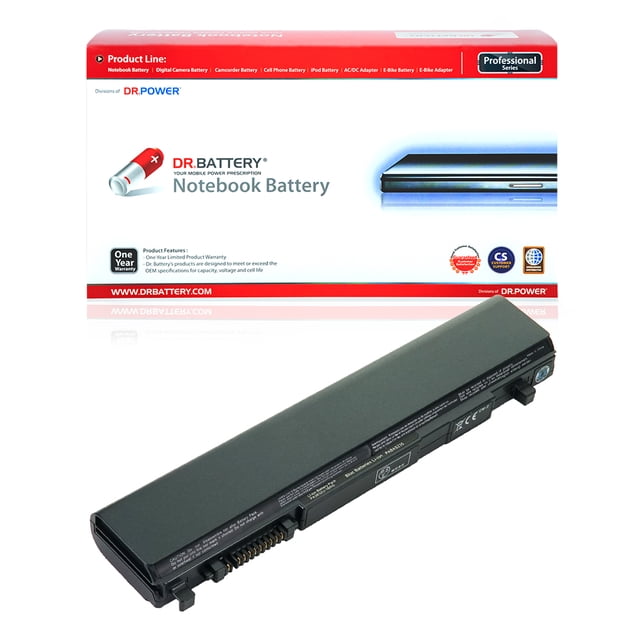 DR. BATTERY - Remplacement pour Toshiba Portege R700 / R705 / R830 / R835 / R930 / R935 / PABAS265 / PA3831U-1BRS / PA3832U-1BRS / PA3833U-1BRS / PA3929U-1BRS / PA3930U-1BRS / PA5043U-1BRS