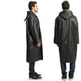 thumbnail image 2 of Ponchos de Pluie Portables pour Adultes, Matériau Écologique Réutilisable en EVA avec Capuche Réglable et Cordon de Serrage, Taille Universelle Compacte Légère, Parfait pour les Activités Extérieures (Lot de 2), 2 of 5