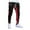 A-Wine39, variant on XIAONU Men's Zip-Accent Jogger Pants Elastic Waist Slim-Fit Trousers Streetwear Casual Daily Wear Pant