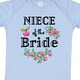 thumbnail image 4 of Inktastic Niece of the Bride Roses Girls Baby Bodysuit, 4 of 5