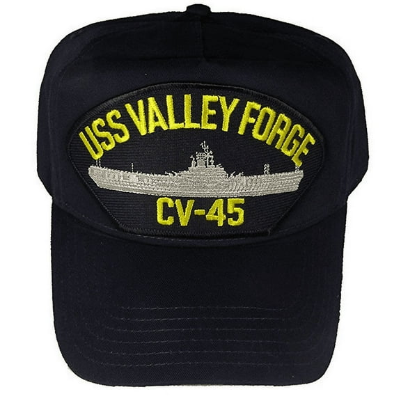 USS VALLEY FORGE CV-45 HAT USN NAVY SHIP ESSEX CLASS AIRCRAFT CARRIER MERCURY