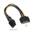 CHEEPUM C Adapter 3PC15 Pin Male To 8 Pin (6+2) E Male Graphics Card Power Adapter Stick