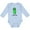 AE-Light Blue, variant on Chill Dill Boys or Girls Long Sleeve Baby Bodysuit