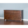 thumbnail image 5 of Sunny Designs Santa Fe 64" Petite Traditional Wood Double Dresser in Chocolate, 5 of 6