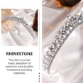 thumbnail image 3 of KAKOWELY De Cristal Con Brillantina Plata Para Y Fiestas Único Y Duradero, 3 of 8