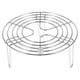 thumbnail image 1 of Soporte de rejilla para olla a presión de acero inoxidable multifunción, resistente, para cocinar al vapor, para ollas y sartenes, estilo 2, corto, 1 of 8