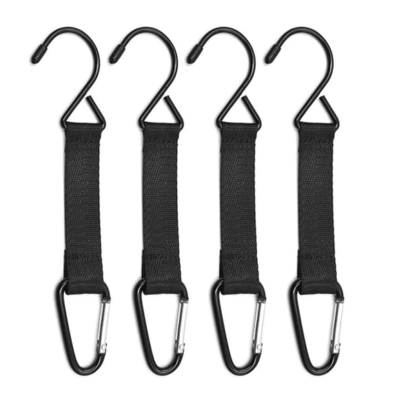 2/1/4pcs Fence Hook for Baseball Bag Nylons Safety Buckles Fence Hook Hangings Buckles Metal Hook Backpacks Accessorys