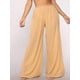 thumbnail image 3 of Boho High Waist Wide Leg Mesh Trousers for Women Beachwear Sheer Long Pants, 3 of 4