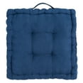 thumbnail image 2 of SAFAVIEH Gardenia Floor Pillow Navy, 2 of 5
