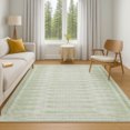 thumbnail image 7 of Addison Rugs Mayfield Premium Machine Washable Transitional Border Sage Rectangle Rug, 2'6" x 3'10", 7 of 7