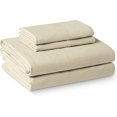 thumbnail image 1 of Brushed Microfiber Sheet Set, Extra Soft with Natural Texture, 4-Piece, Queen, Beige, 1 of 10