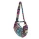 thumbnail image 1 of Bolsos bohemios Yinane para mujer bandolera Hobo de lona Azul + púrpura, 1 of 8