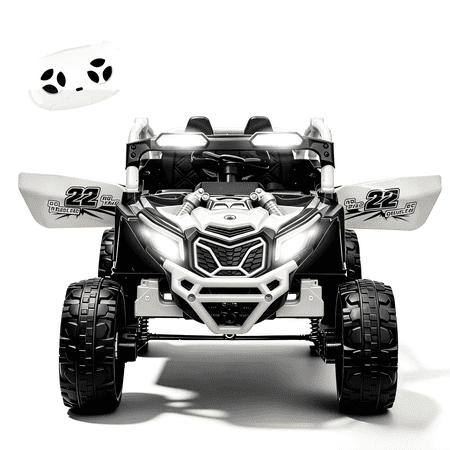 Remote Control Car for Kids, 2.4GHz RC Stunt Car with 360° Spins & LED Light Wheels, Double-Sided All-Terrain Racing Car Toy, Gift for Boys & Girls Ages 3-8 (Red)