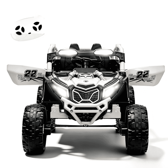 Remote Control Car for Kids, 2.4GHz RC Stunt Car with 360° Spins & LED Light Wheels, Double-Sided All-Terrain Racing Car Toy, Gift for Boys & Girls Ages 3-8 (Red)