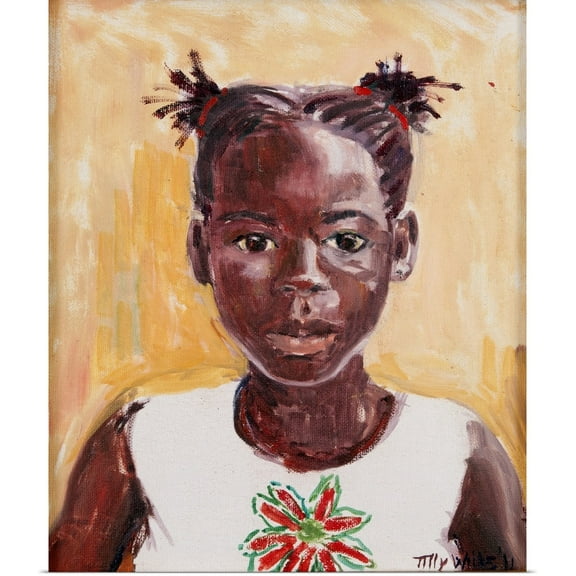 Great BIG Canvas | Rolled Tilly Willis Poster Print entitled African Girl