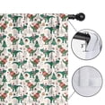 thumbnail image 4 of Blackout Kids Curtains,Beige Christmas Dinosaur Pattern Childrens Insulated Curtains Set Of 2,Bedroom Essentials,Toddler Room Decor 42"x63", 4 of 5