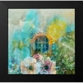 thumbnail image 2 of Phillip, Jamie 12x12 Black Modern Framed Museum Art Print Titled - Spring Cottage, 2 of 5