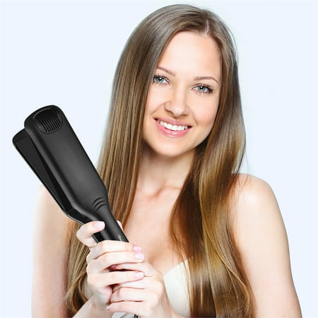 CkeyiN Professional Hair Straightener 2 in 1 Ceramic Flat Iron for