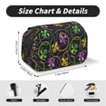 thumbnail image 5 of Hirioo Mardi Gras6 for Large Grid Mesh Pencil Case with Zipper Stationery Organizer Case, 5 of 7