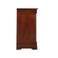thumbnail image 3 of Contemporary Home Living 6-Drawer Wooden Bedroom Double Dresser - 60" - Chocolate Brown, 3 of 6