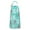 Turquoise Christmas Tree, variant on White Christmas Gingerbread Man Apron-Garden Aprons for Women with Pockets-Cotton Linen Waterproof Kitchen Cooking Gardening Aprons Adjustable for Kitchen,Cooking,BBQ and Salon 32"x27"