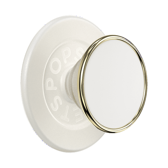 PopSockets MagSafe Phone Grip with Kickstand and Swappable Top - Enamel Coconut Creme