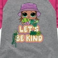 thumbnail image 3 of LOL Surprise! Dolls - Let's Be Kind to Plants - Toddler & Youth Girls Raglan Graphic T-Shirt, 3 of 4