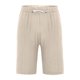 thumbnail image 4 of pstuiky Pantalones cortos para hombre, Pantalones cortos deportivos de lino sintético con bolsillos y cintura elástica para hombre, de pierna recta, para playa, hasta la rodilla., 4 of 6