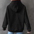 thumbnail image 5 of Qertyioot Chandail en Molleton d'Hiver pour Femmes Imprimé Noël, Manches Longues Col Rond Décontracté Mode Pull, 5 of 5