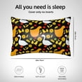 thumbnail image 6 of Disketp Farm Goose Satin Pillowcase For Hair And Skin - Satin Pillow Cases Standard Size 20x30 Inches With Zipper,Gifts For Women Men, 6 of 8