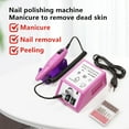 thumbnail image 3 of Electric Nail Drill Machine Kit for Acrylic & Gel Nails – 20,000 RPM, 6 Bits, Quiet & Portable E-File Tool, 3 of 6