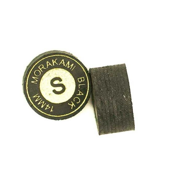 Morakami BLACK Cue Tips 14mm (1 Soft tip) Cue Building Parts Supplies