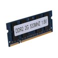 thumbnail image 2 of DDR2 2GB Laptop Memory Ram 533Mhz PC2 4200 SODIMM 1.8V 200 Pins, 2 of 5